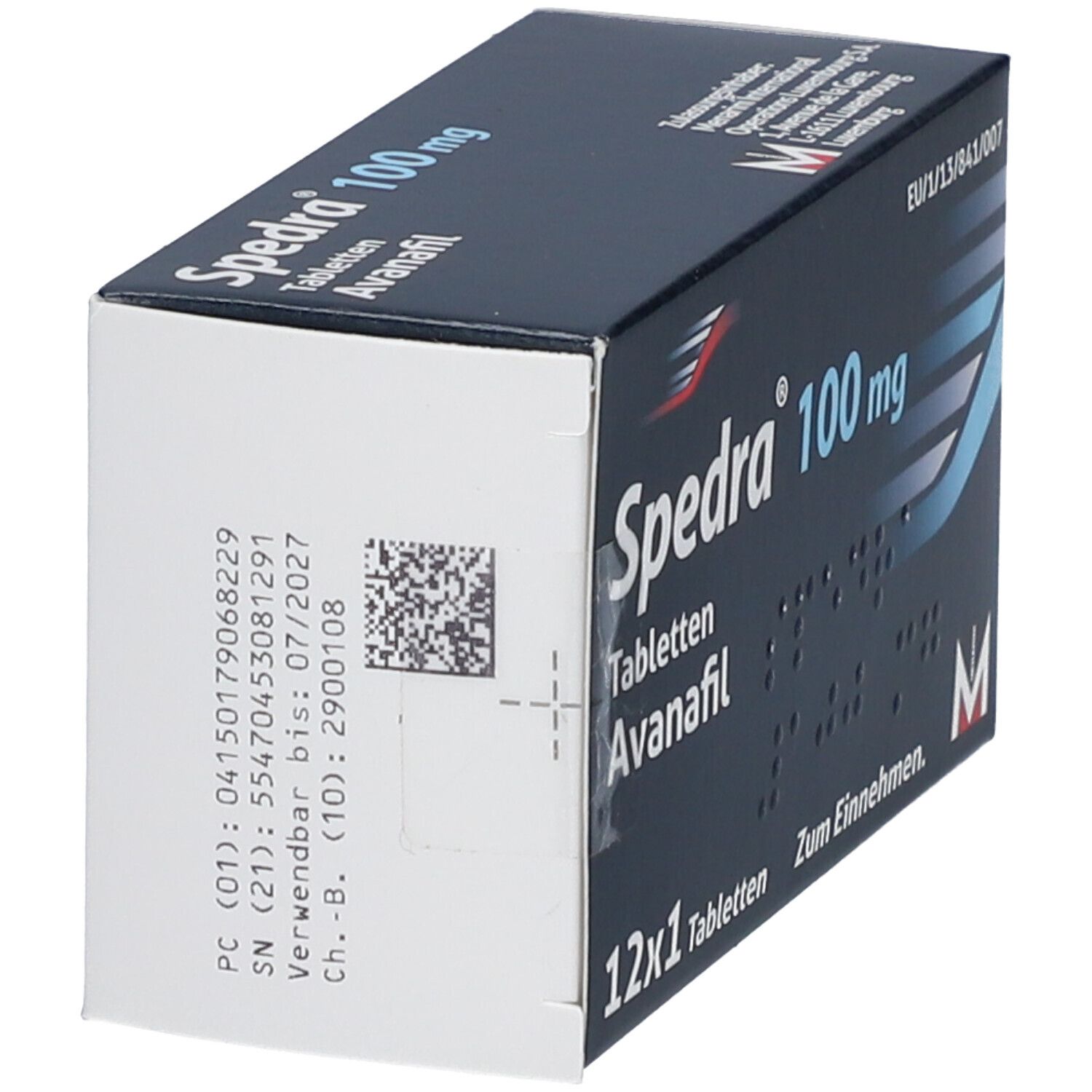 Spedra 100 mg, Tabletten