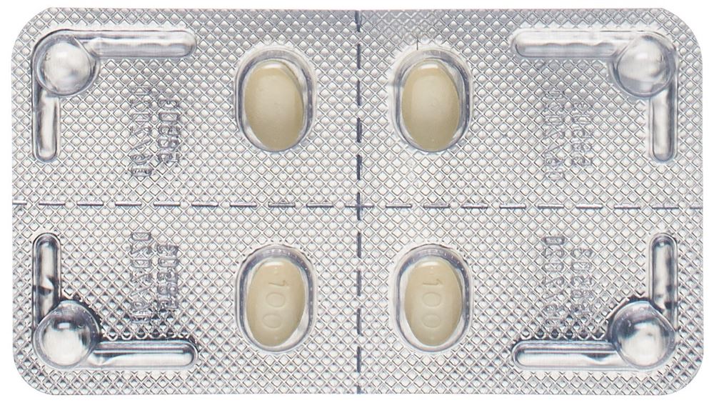 SPEDRA cpr 100 mg 4 pce