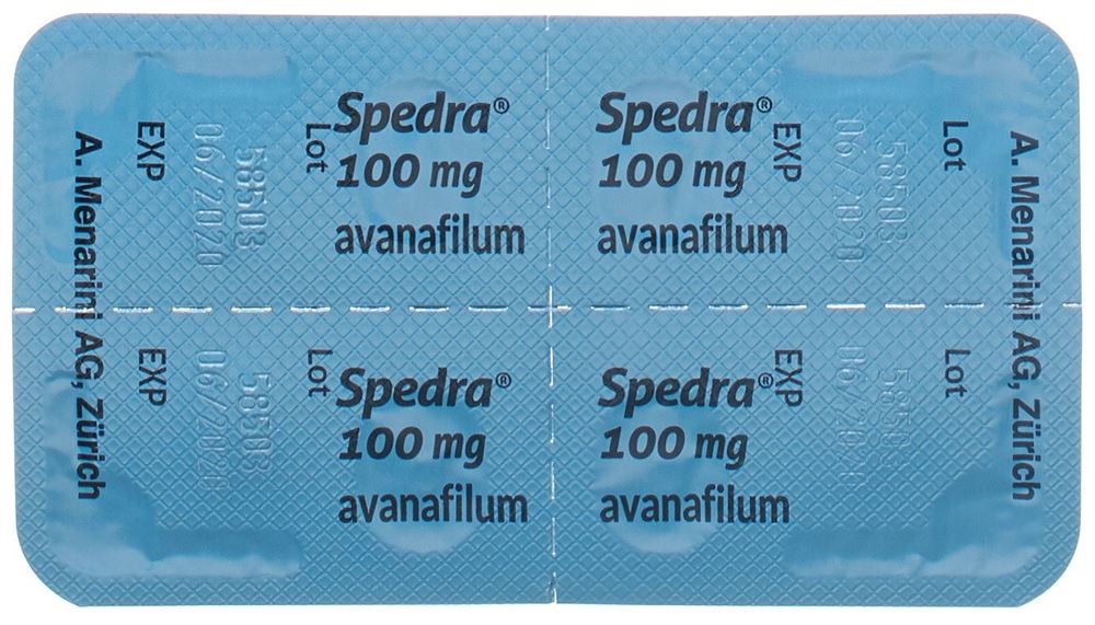SPEDRA cpr 100 mg 12 pce