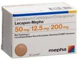LECAPON Mepha Lactab 150mg/37.5mg/200mg 30 pce
