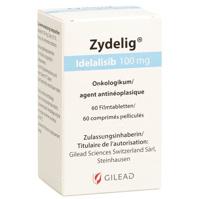 Zydelig 150 mg, Filmtabletten