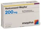 VORICONAZOL Mepha subst sèche 200 mg i.v. flac