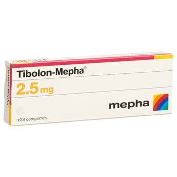 TIBOLON Mepha cpr 2.5 mg 28 pce