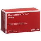 Atorvastatin Zentiva 20 mg, Filmtabletten