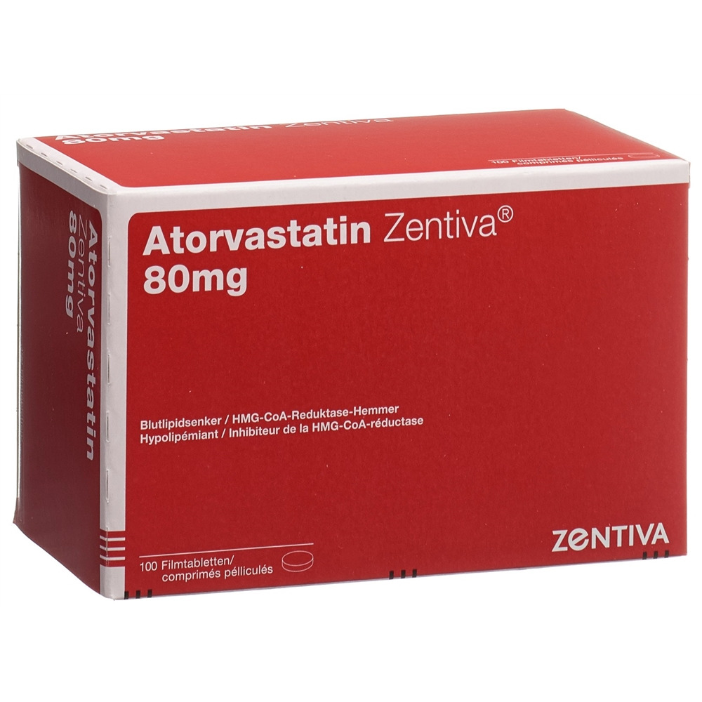 Atorvastatin Zentiva 20 mg, Filmtabletten