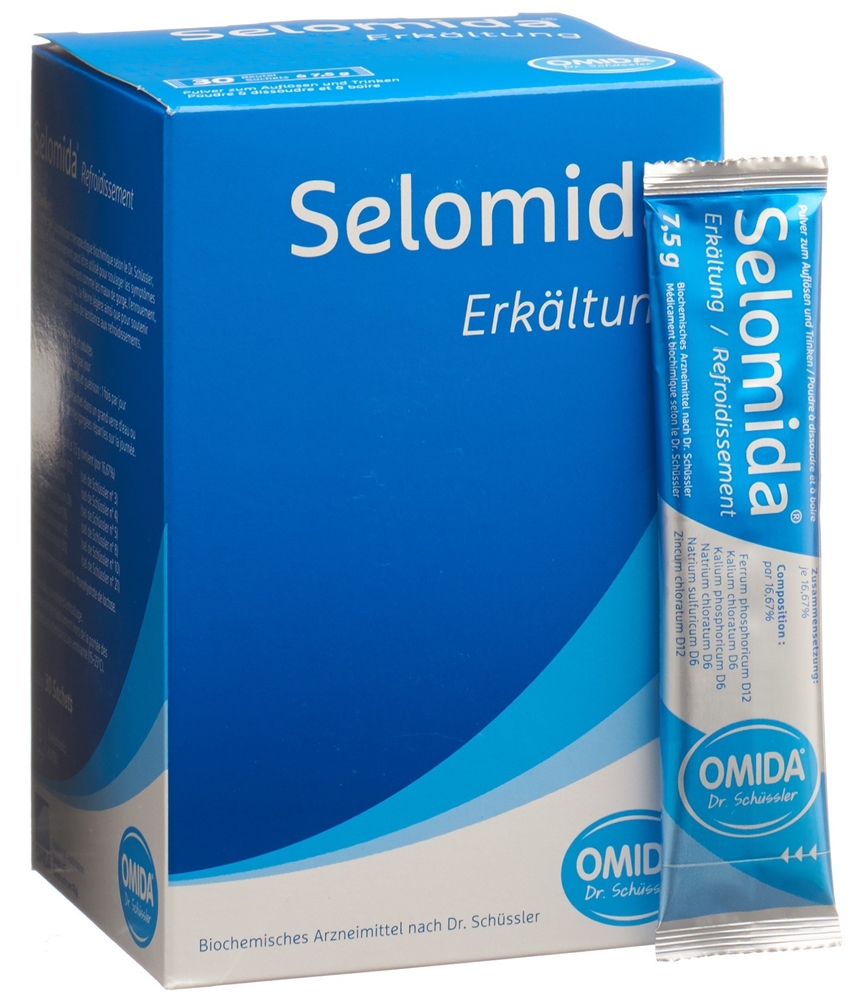 SELOMIDA refroidissement pdr sach 30x7.5 g