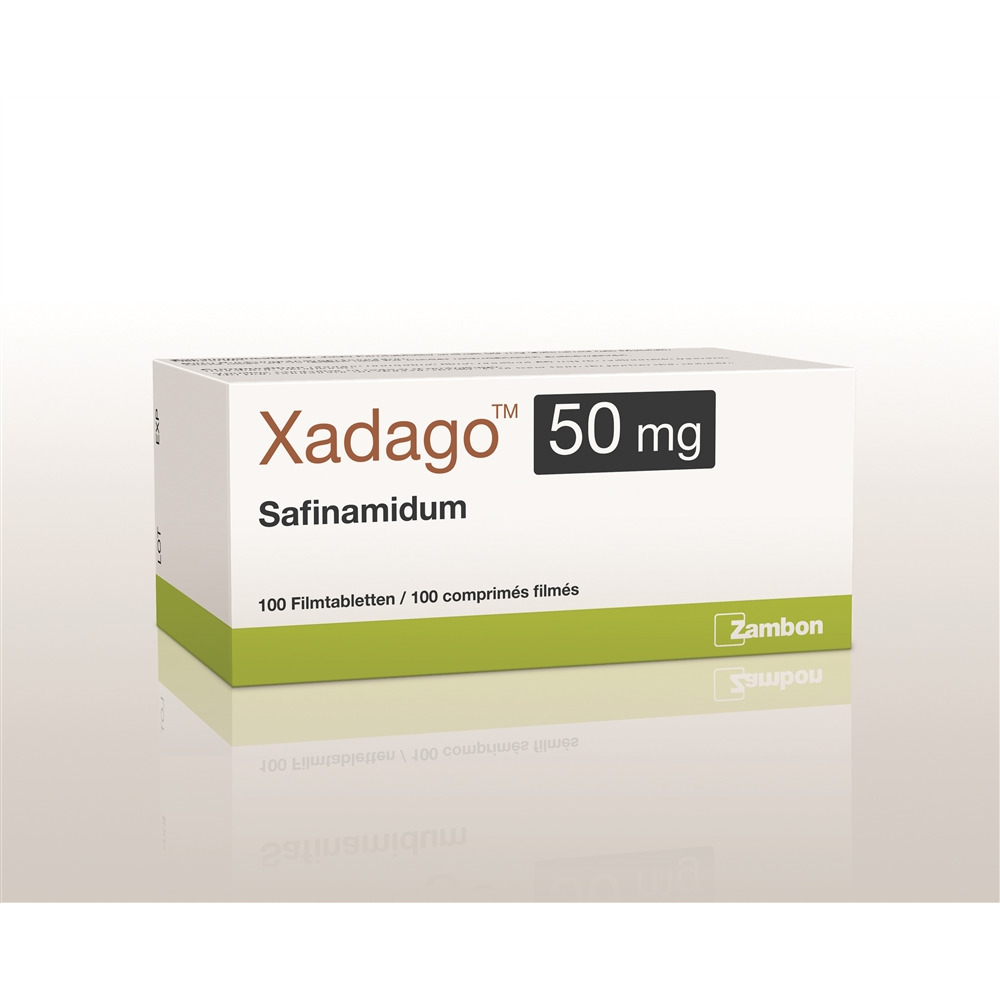 Xadago 50 mg, compresse rivestite con film