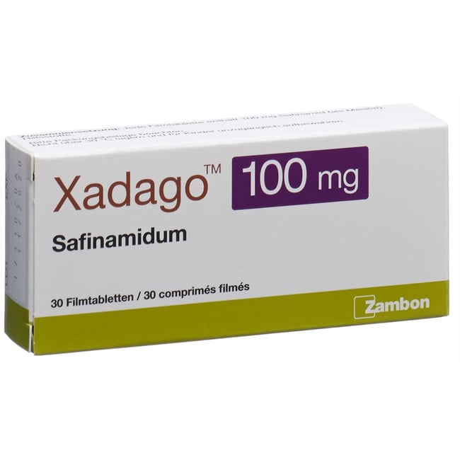 Xadago 100 mg, compresse rivestite con film
