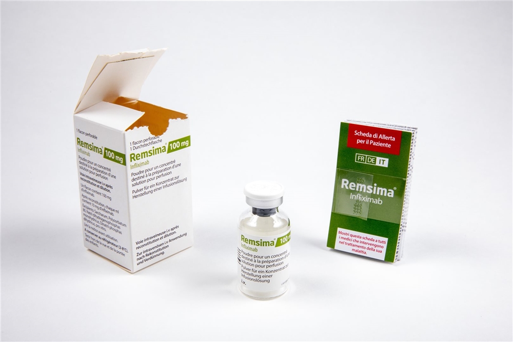 REMSIMA subst sèche 100 mg flac