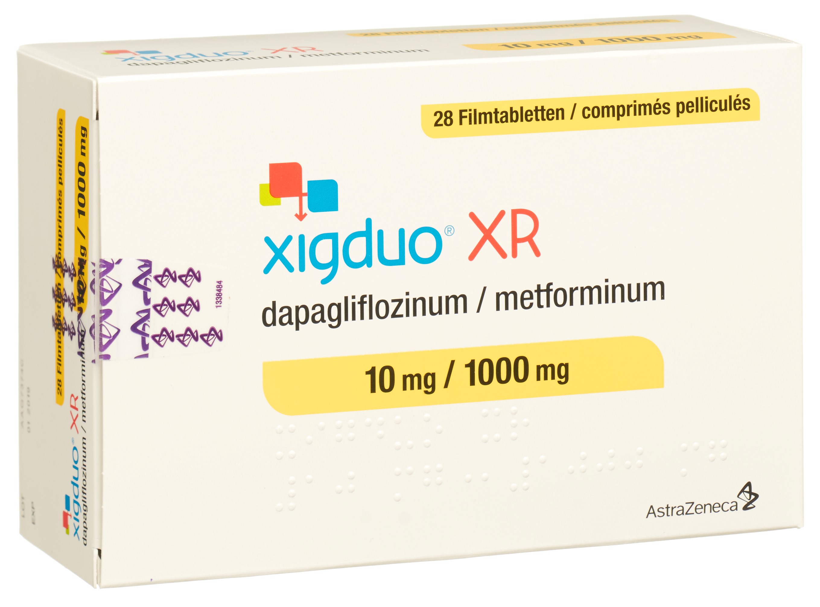 Xigduo XR 5 mg / 1000 mg, Filmtabletten