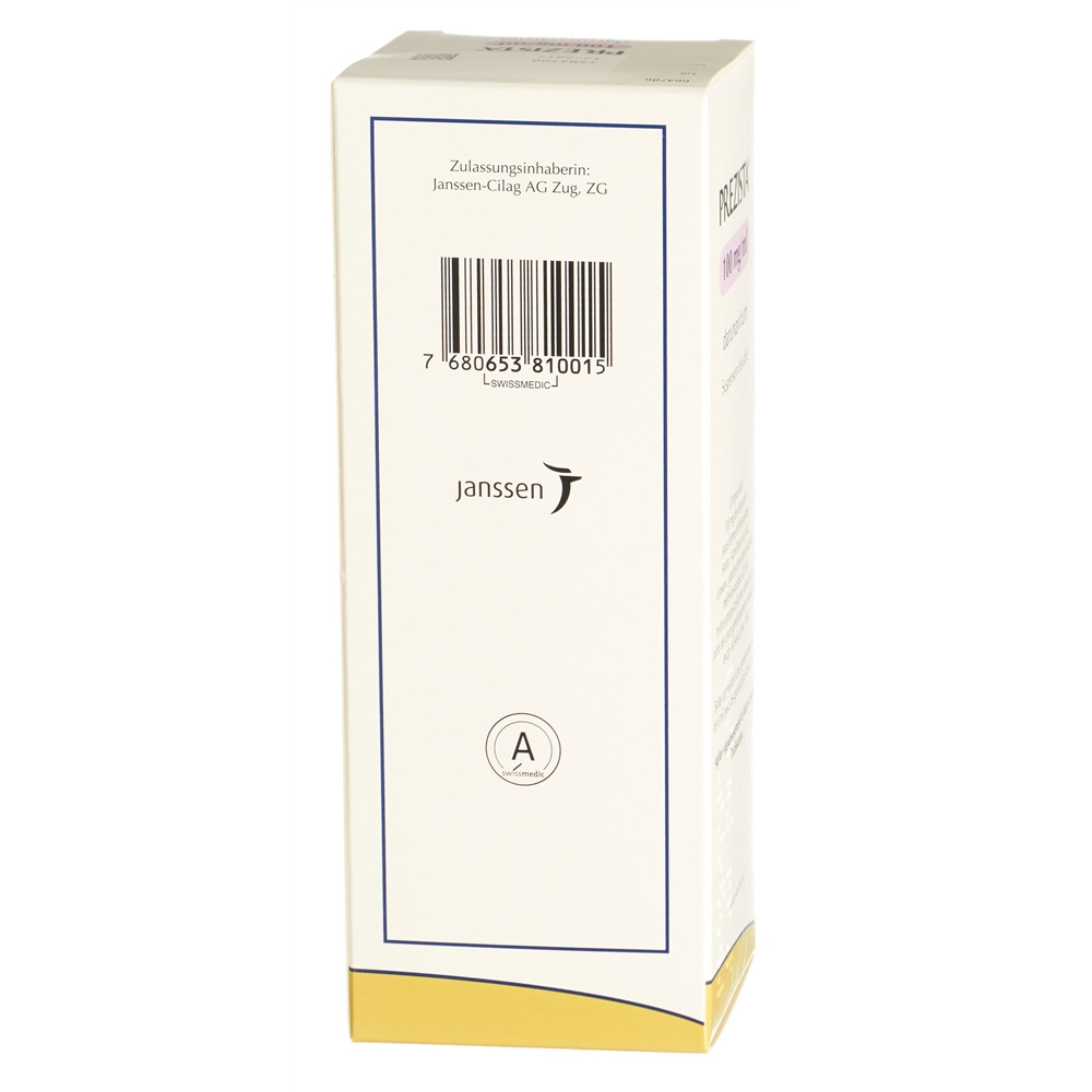 PREZISTA suspension orale 100 mg/ml fl 200 ml
