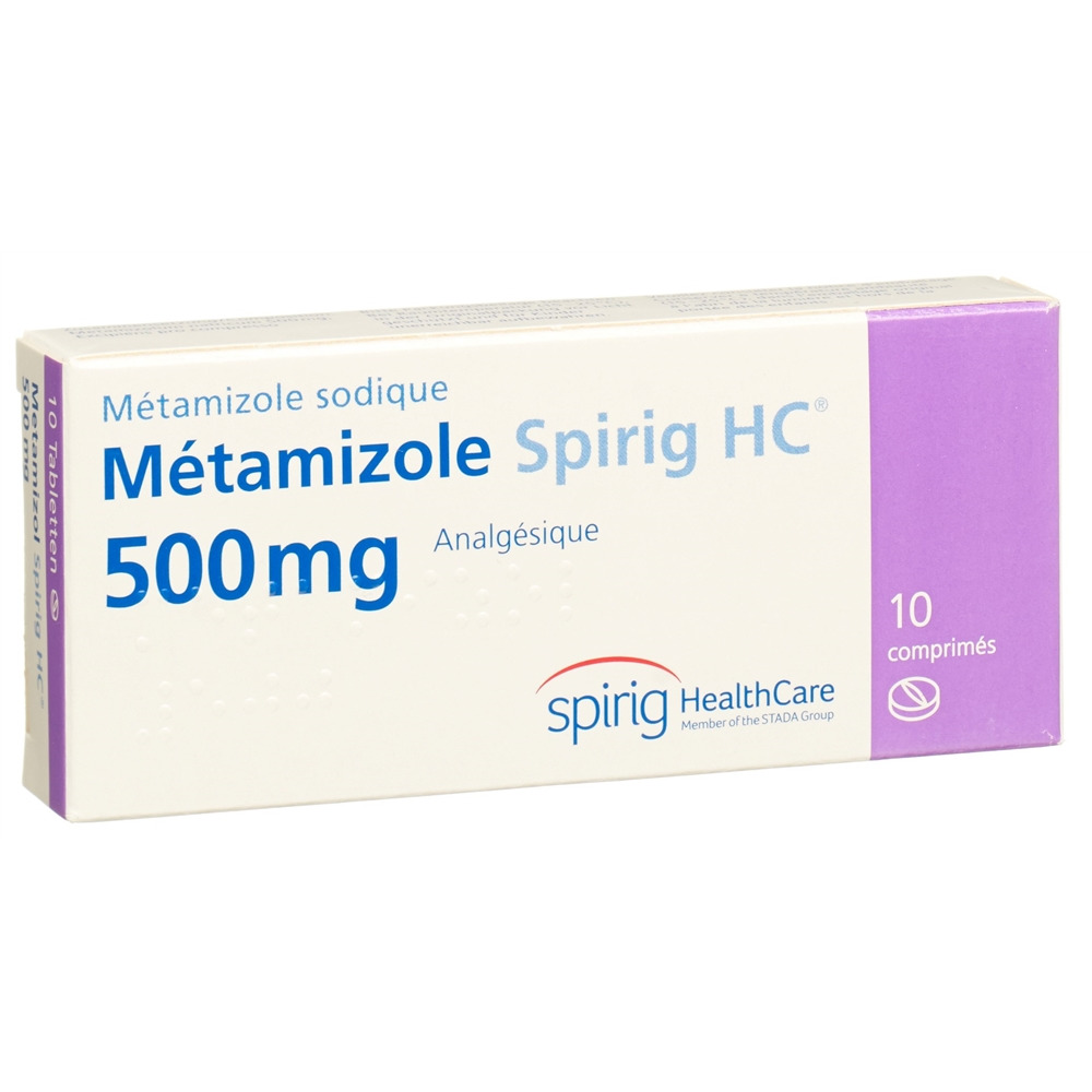 METAMIZOLE Spirig HC cpr 500 mg 10 pce