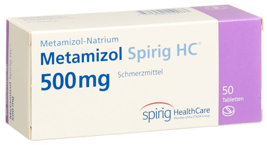 Metamizol Spirig HC 500 mg, Tabletten