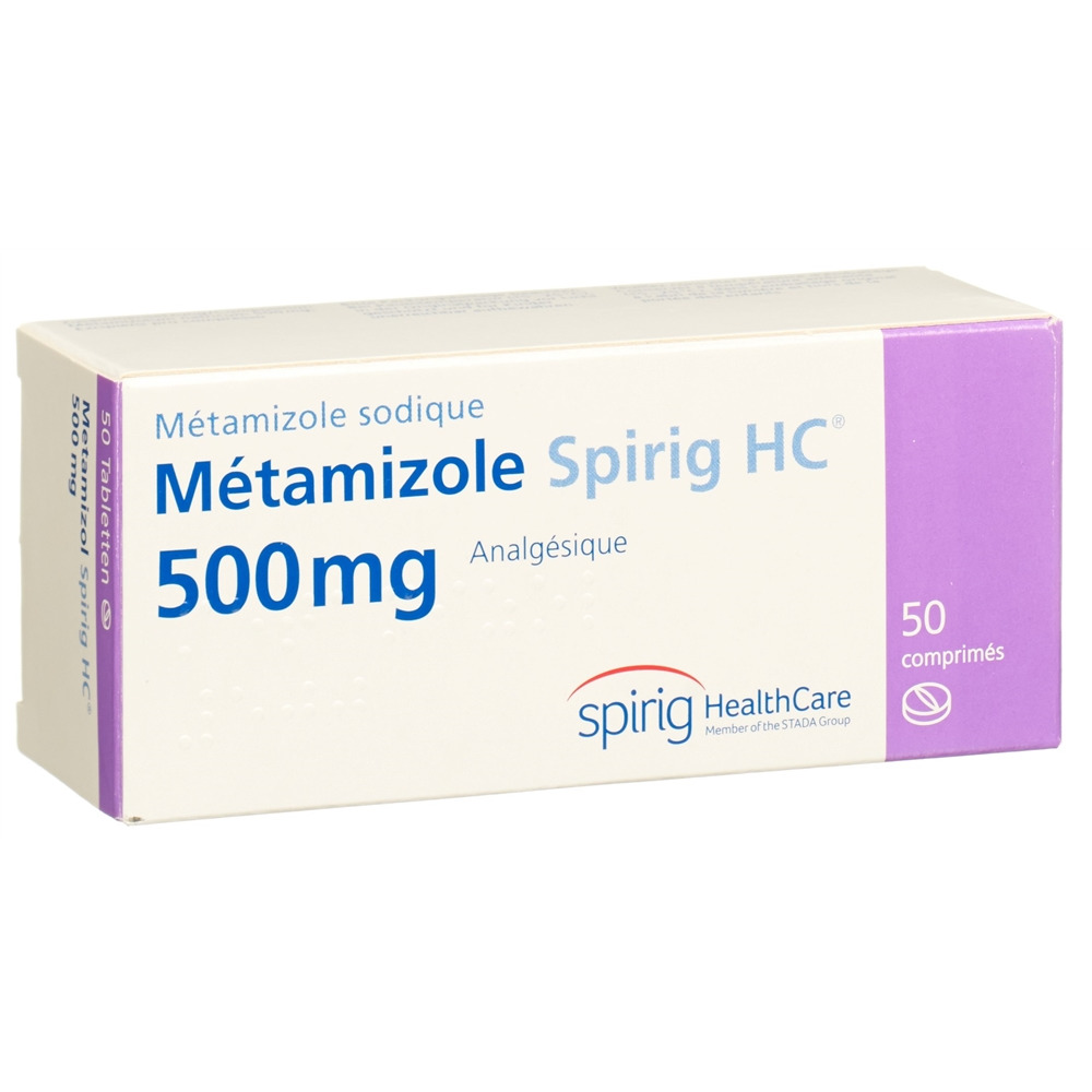 METAMIZOLE Spirig HC cpr 500 mg 50 pce