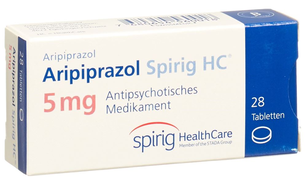 ARIPIPRAZOL Spirig HC cpr 5 mg 28 pce