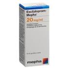 Escitalopram-Mepha 20 mg/ml, Tropfen zum Einnehmen, Lösung