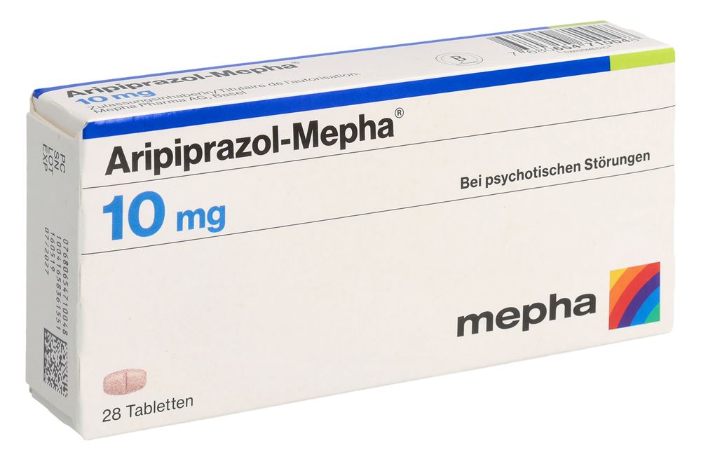 ARIPIPRAZOL Mepha cpr 10 mg 28 pce