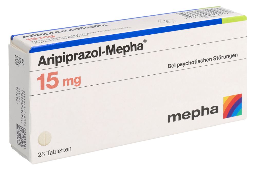 ARIPIPRAZOL Mepha cpr 15 mg 28 pce