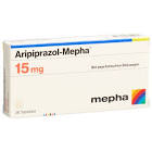 Aripiprazol-Mepha 15 mg, Tabletten