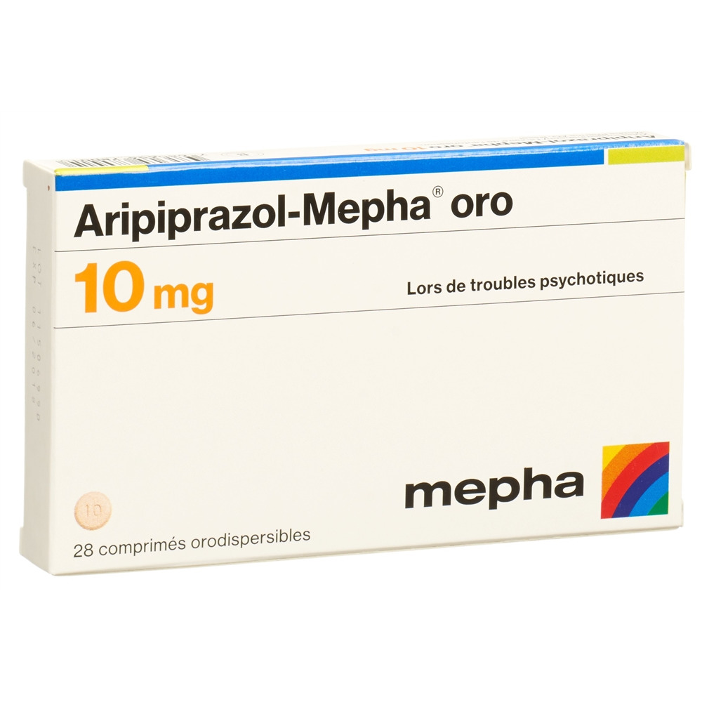 ARIPIPRAZOL Mepha oro cpr orodisp 10 mg 28 pce