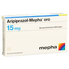 Aripiprazol-Mepha oro 15 mg, Schmelztabletten
