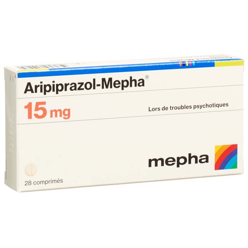 Aripiprazol-Mepha oro 15 mg, Schmelztabletten
