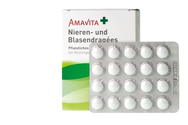 Amavita Nieren- und Blasendragées, Filmtabletten