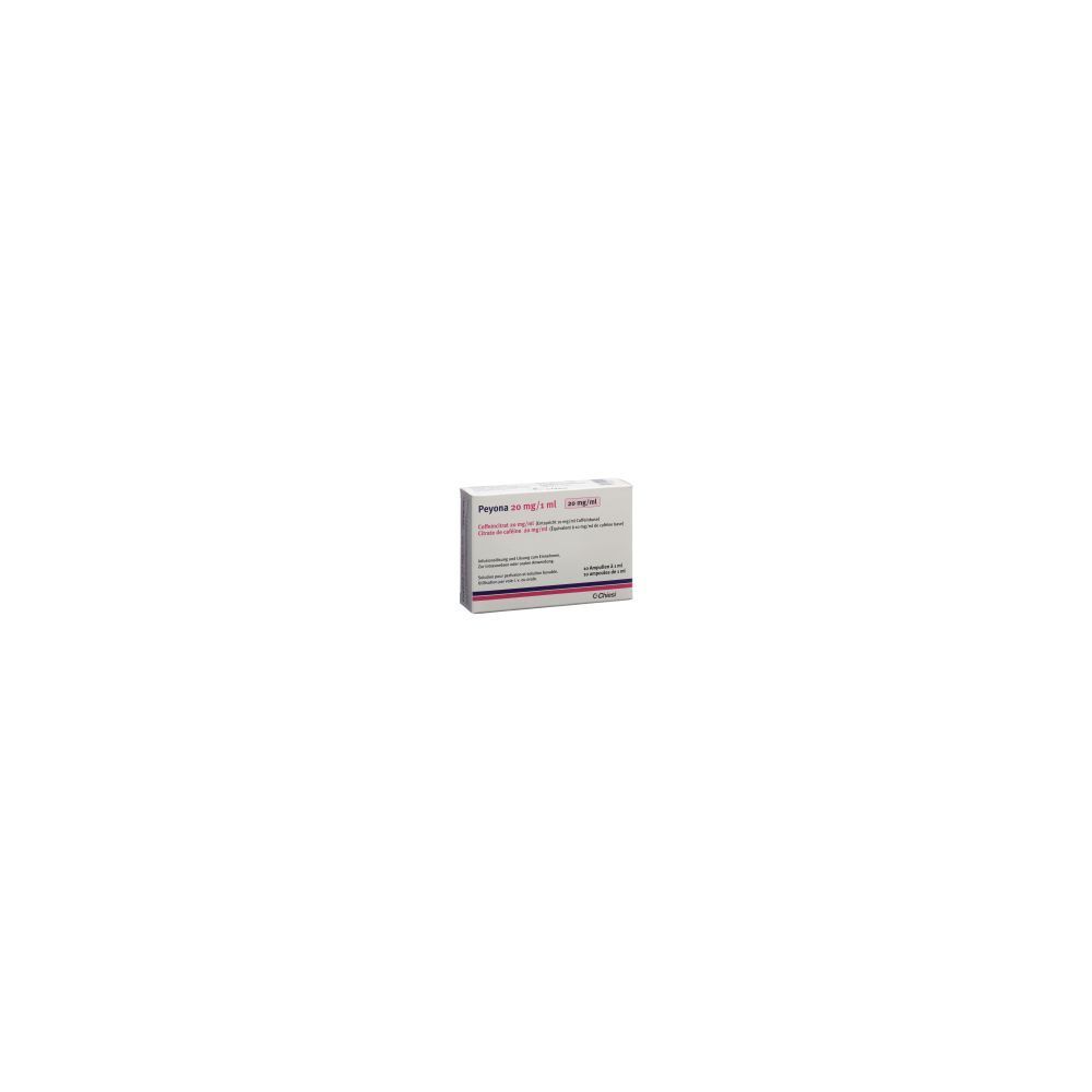 Peyona 20 mg / 1 ml, solution pour perfusion et solution buvable