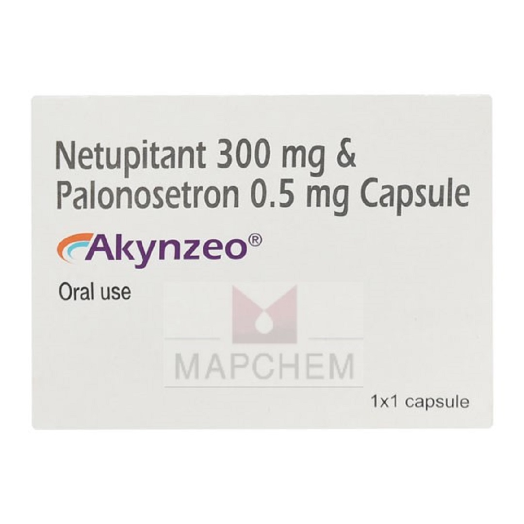 Akynzeo 300 mg/0.5 mg, Kapseln