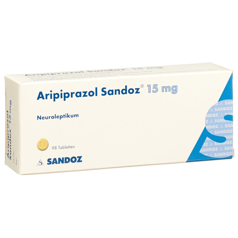 ARIPIPRAZOLE Sandoz cpr 15 mg 98 pce