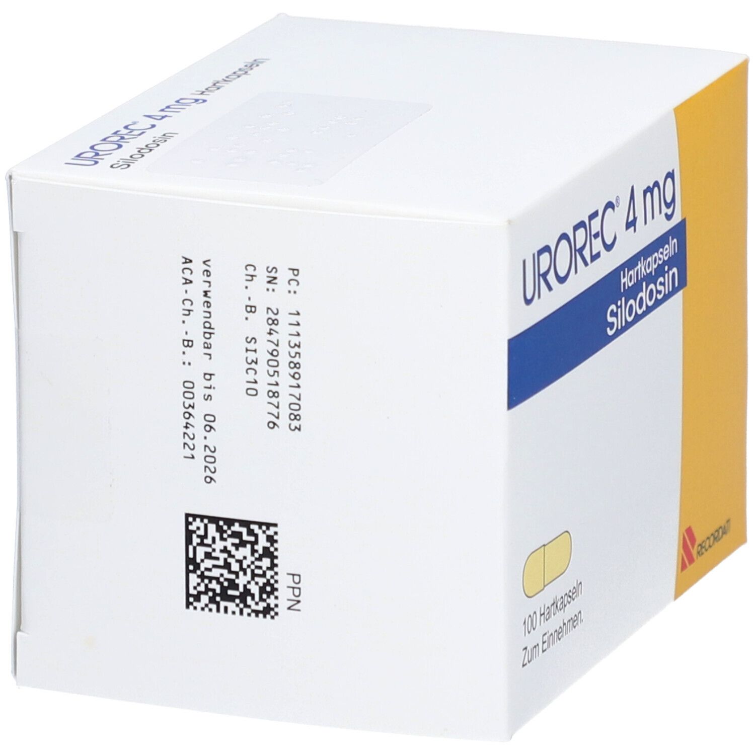 Urorec 4 mg, Hartkapseln