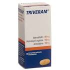 Triveram 40 / 10 / 10 mg, comprimé pelliculé