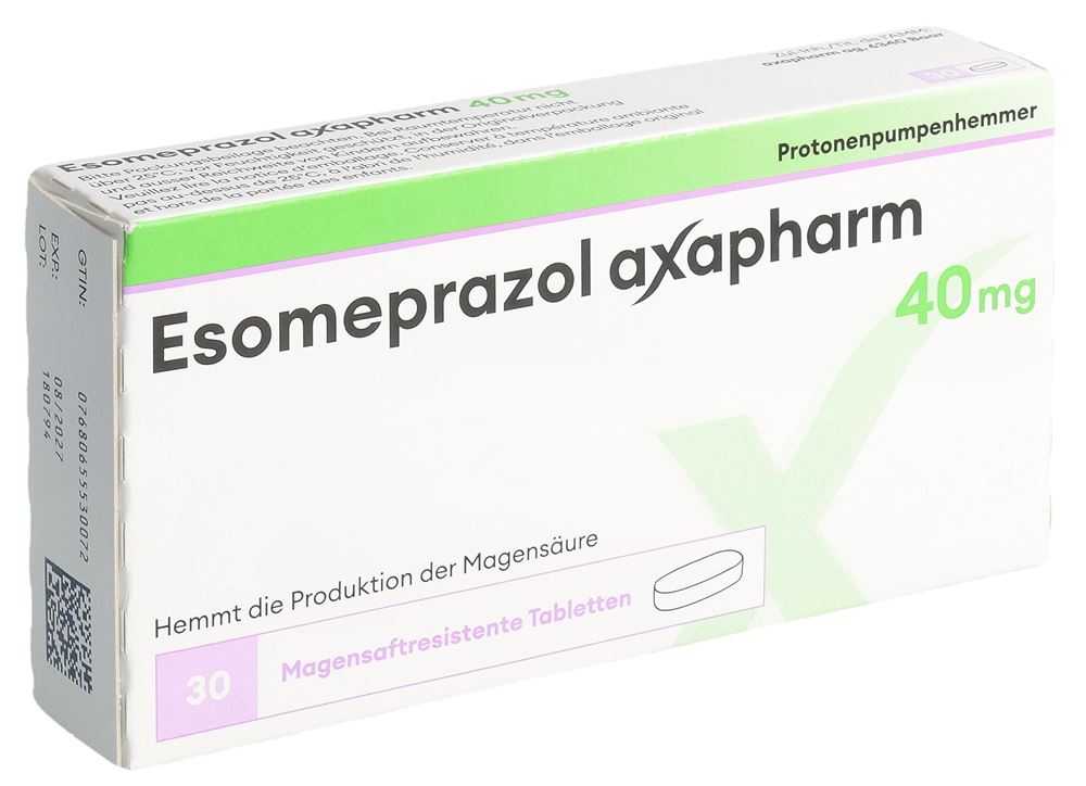 ESOMEPRAZOLE Axapharm cpr pell 40 mg 30 pce