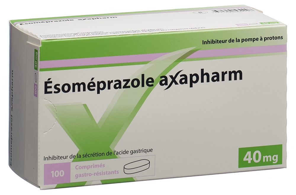 ESOMEPRAZOLE Axapharm cpr pell 40 mg 100 pce