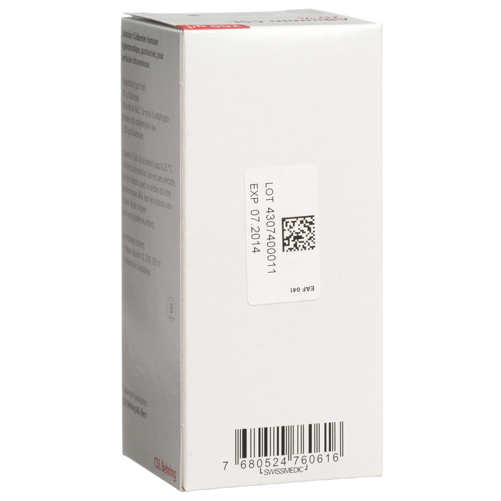 Albumin Biotest 20%, Infusionslösung