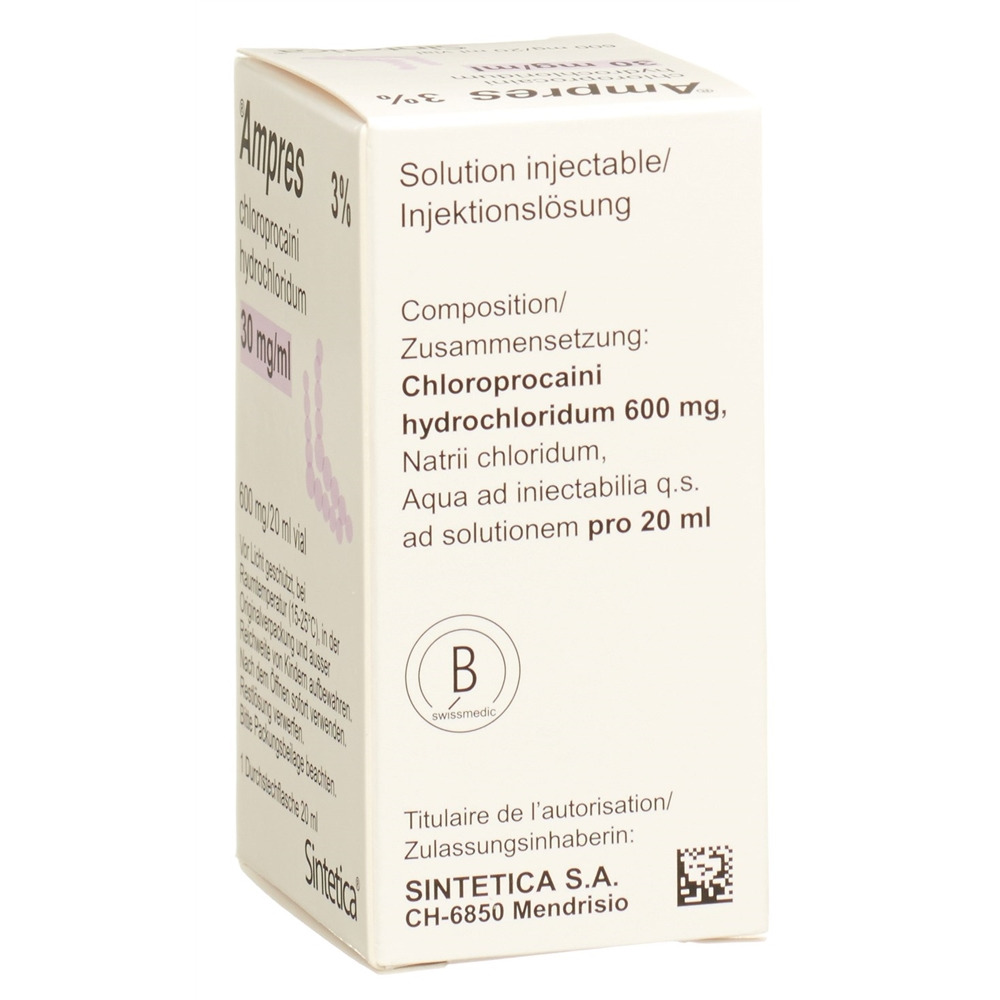 AMPRES sol inj 30 mg/ml flac 20 ml