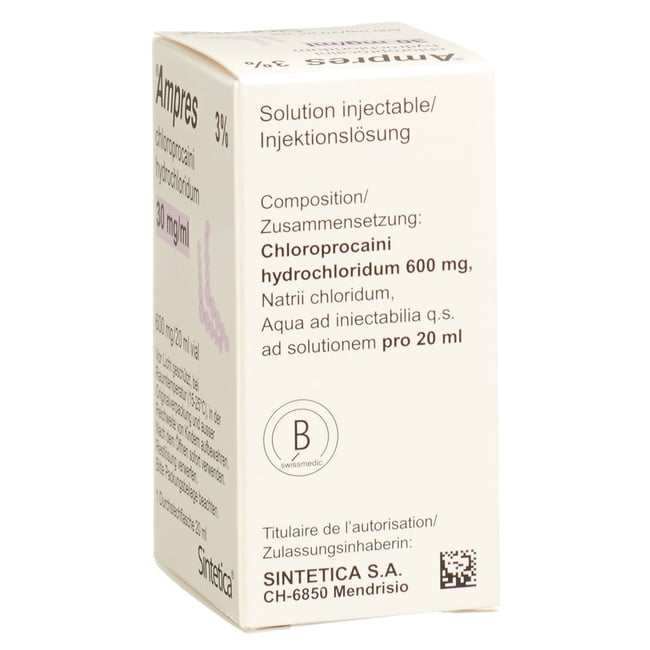 AMPRES sol inj 30 mg/ml flac 20 ml