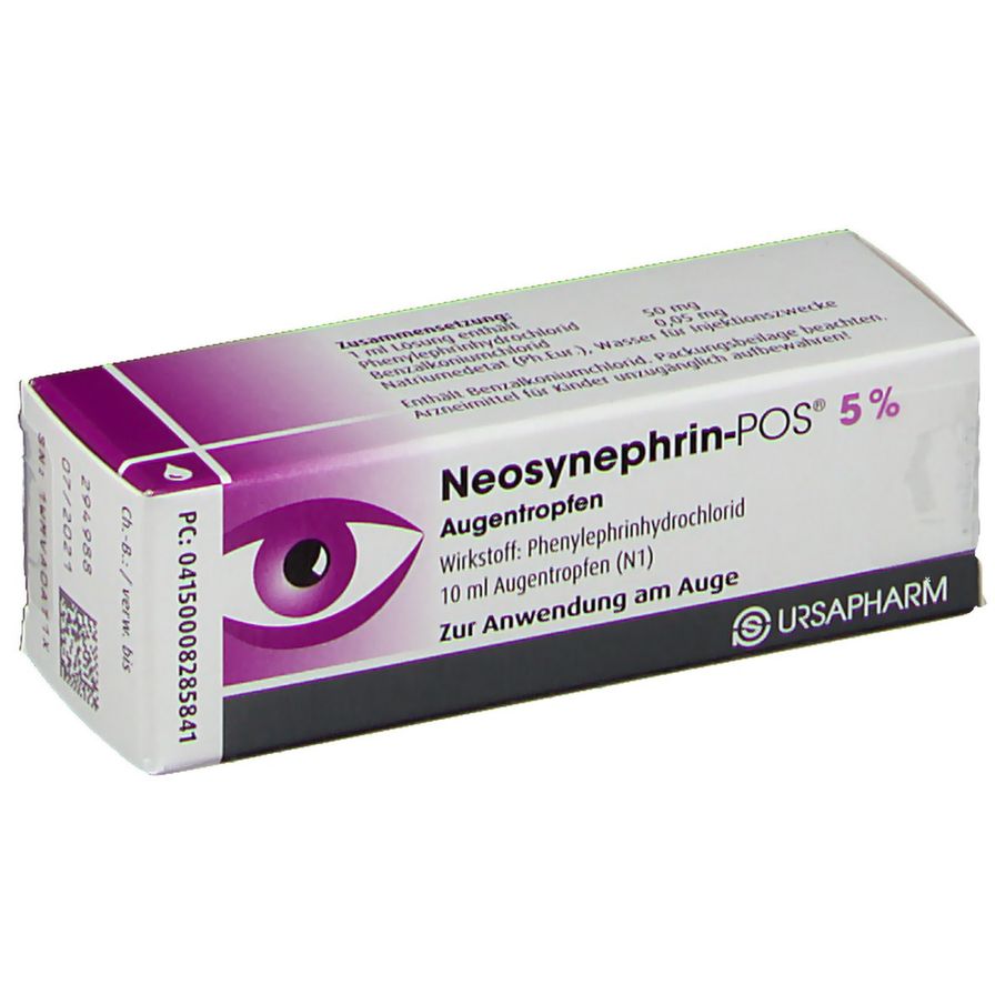 Neosynephrin-POS 5%, Augentropfen