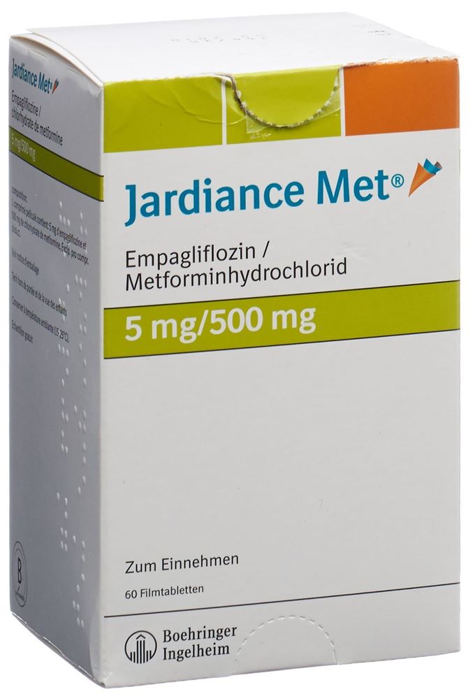 JARDIANCE MET cpr pell 5/500mg 60 pce