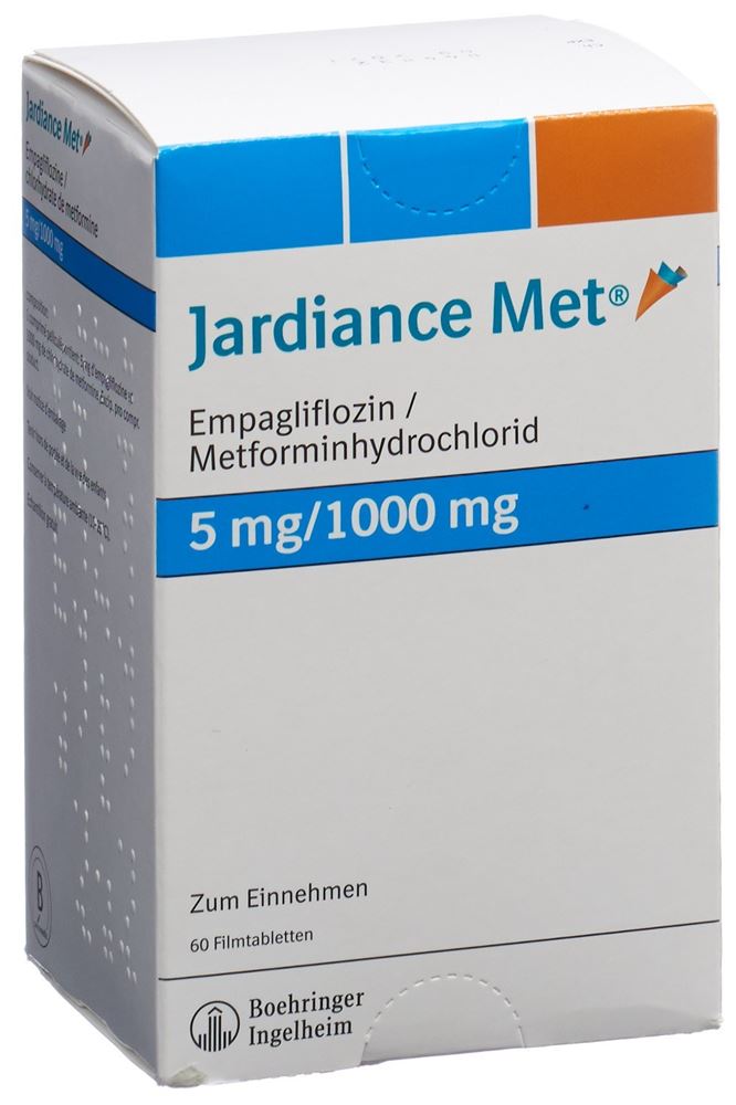 JARDIANCE MET cpr pell 5/1000mg 60 pce