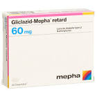 GLICLAZID Mepha retard depotabs 60 mg 90 pce