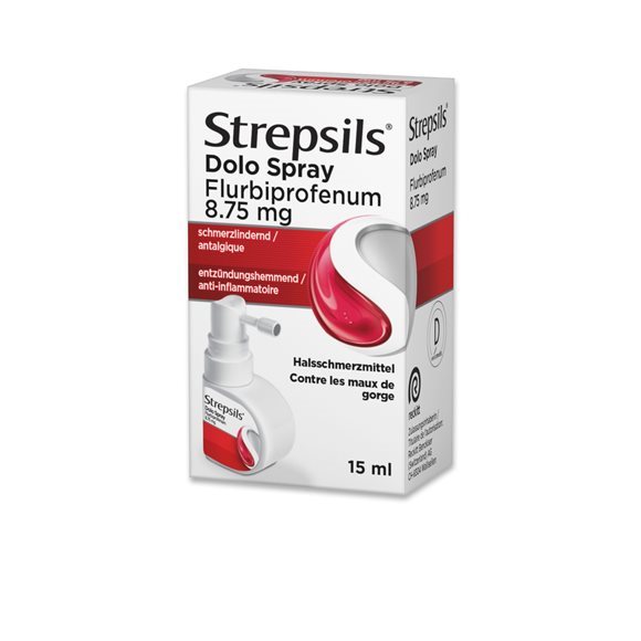 Strepsils Dolo Spray, Spray zur Anwendung in der Mundhöhle