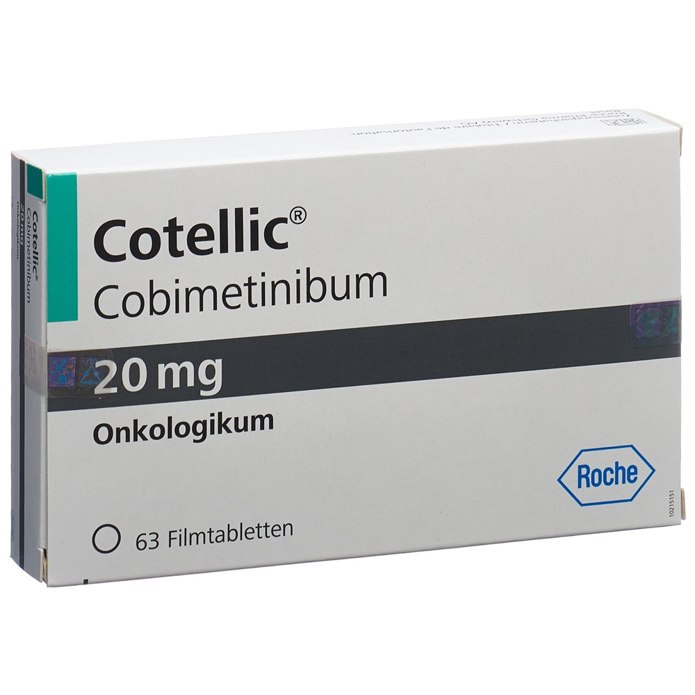 COTELLIC cpr pel 20 mg 63 pce