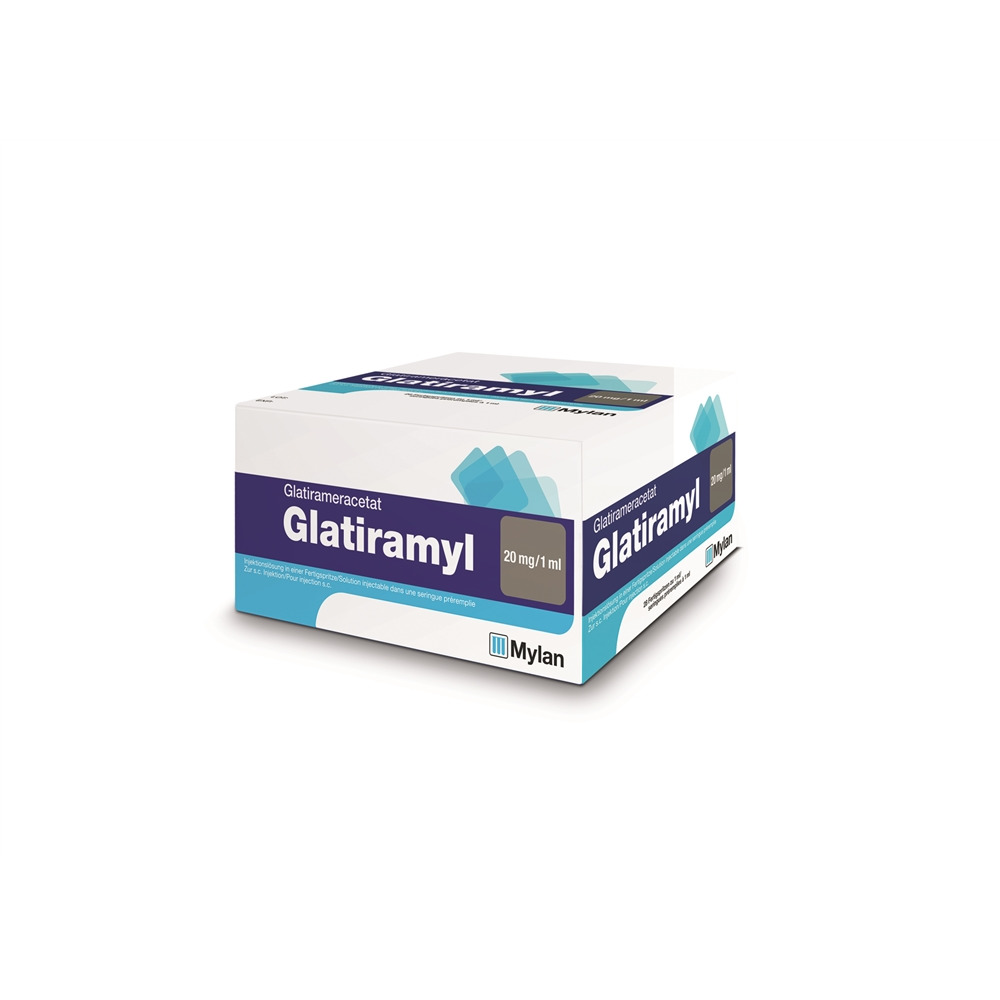 GLATIRAMYL sol inj 20 mg/ml 28 ser pré 1 ml