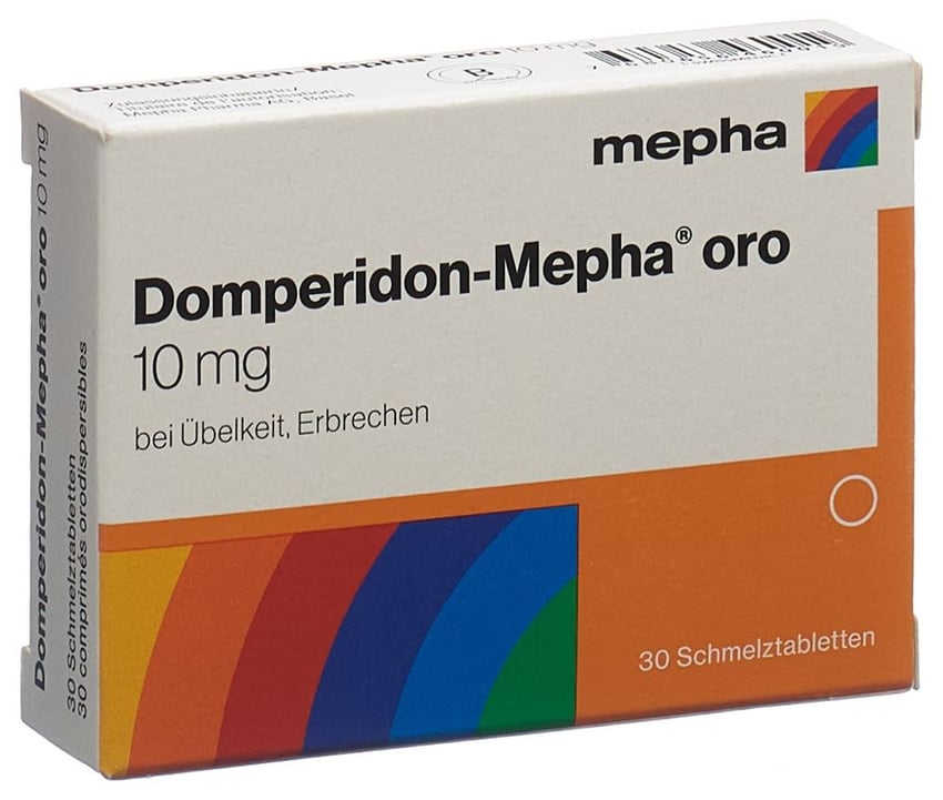 DOMPERIDON Mepha oro cpr orodisp 10 mg 30 pce