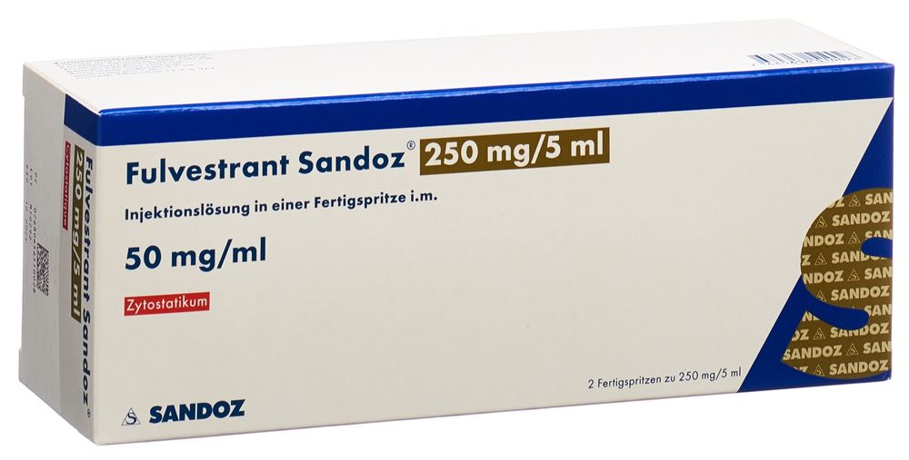 FULVESTRANT Sandoz 250 mg/5ml i.m. 2 ser pré 5 ml