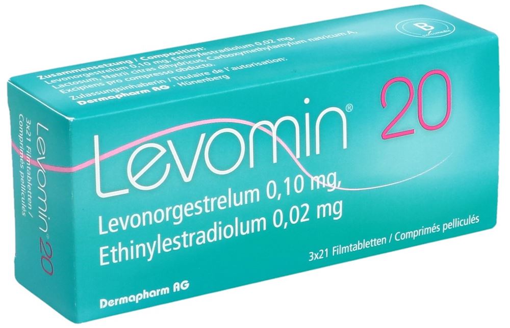 LEVOMIN 20 cpr pellic 0.02 mg 3x21 pce