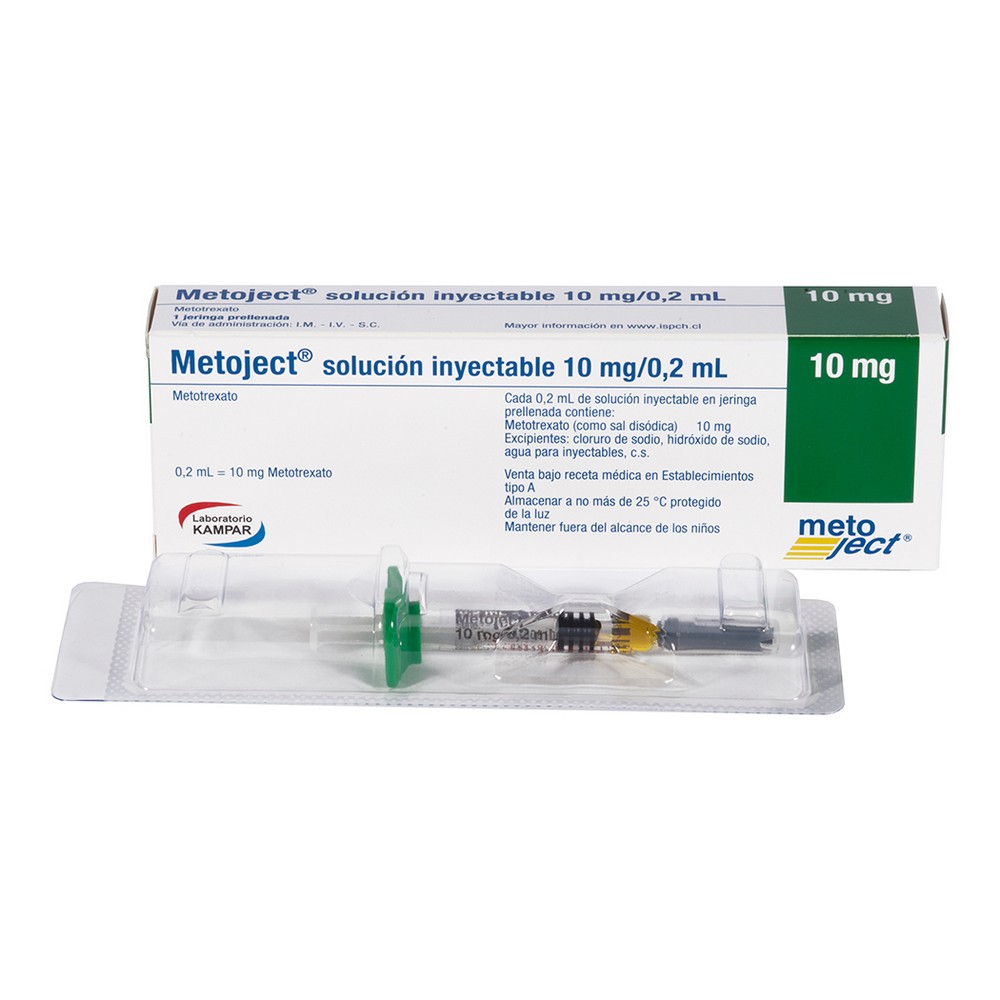 Metoject Autoinjektor 10 mg/0.2 ml, Injektionslösung im Fertigpen