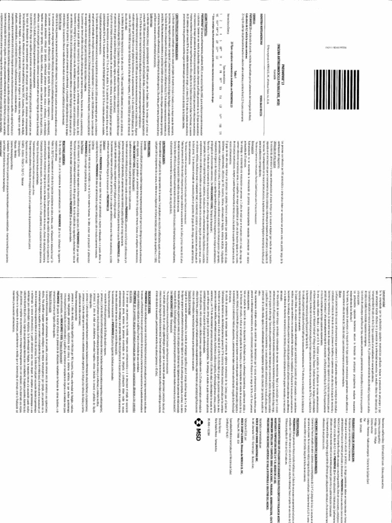 Pneumovax-23, Injektionslösung in einer Fertigspritze