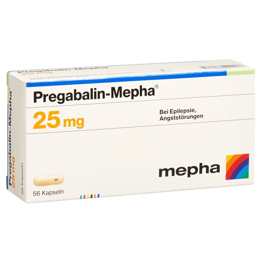 Pregabalin Viatris 25 mg, Hartkapseln
